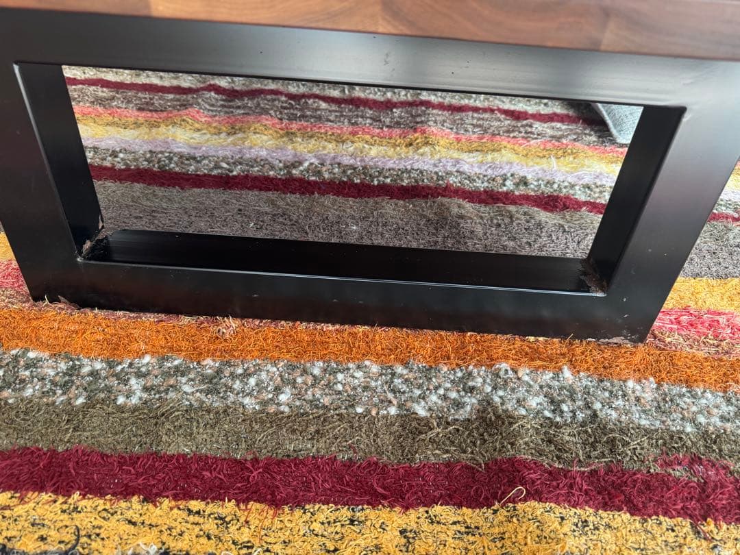 マスターウォール　モザイクリビングテーブル　オイル仕上げ　幅160cm