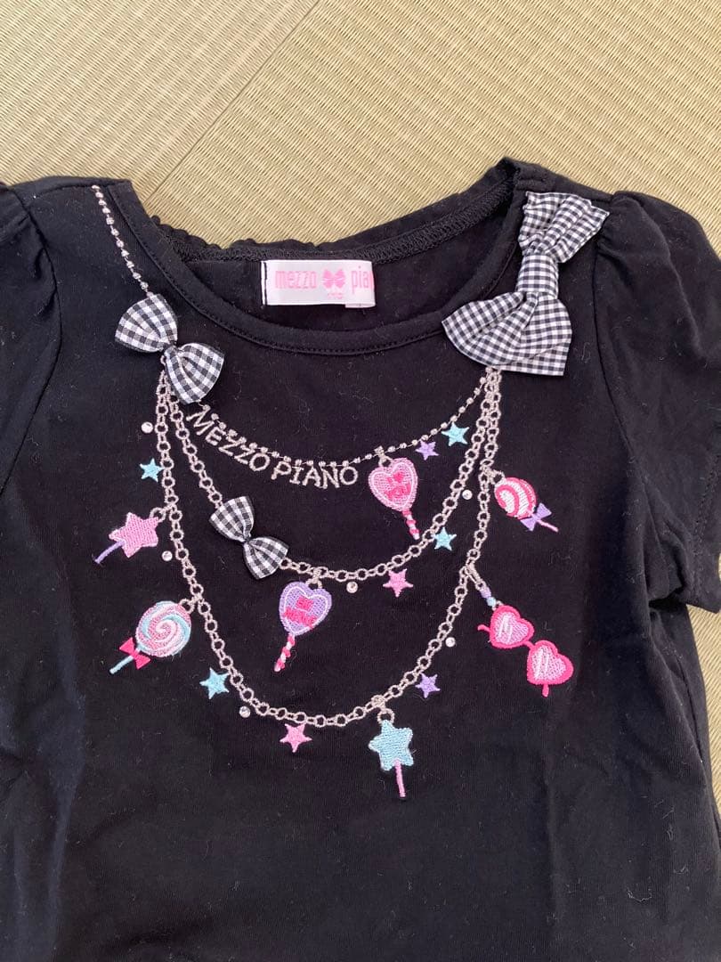 【値下げ】メゾピアノ 半袖Tシャツ6枚セット サイズ110