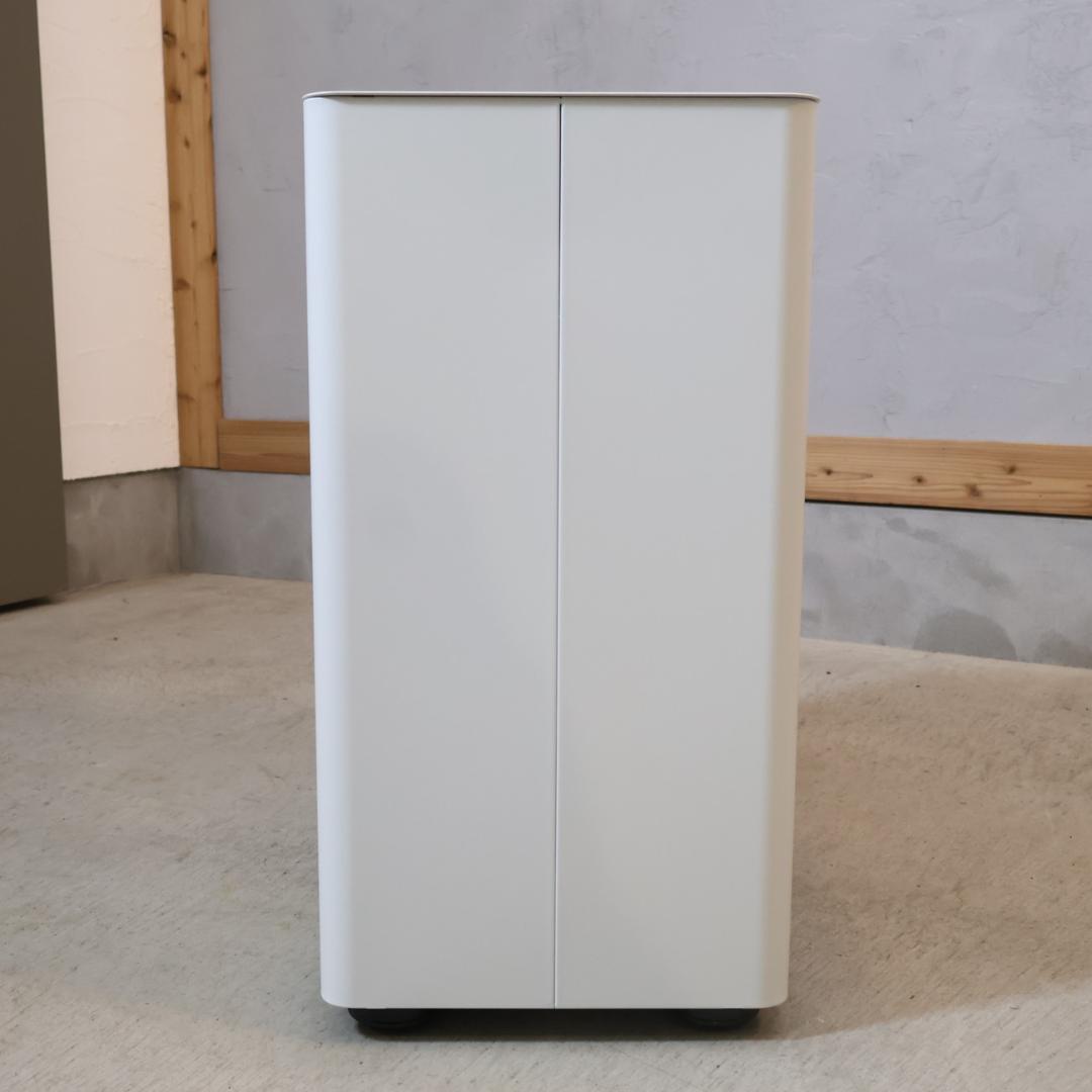 関家具 TORIA トリア スリムチェストワゴン コンパクト デスクワゴン 鍵付