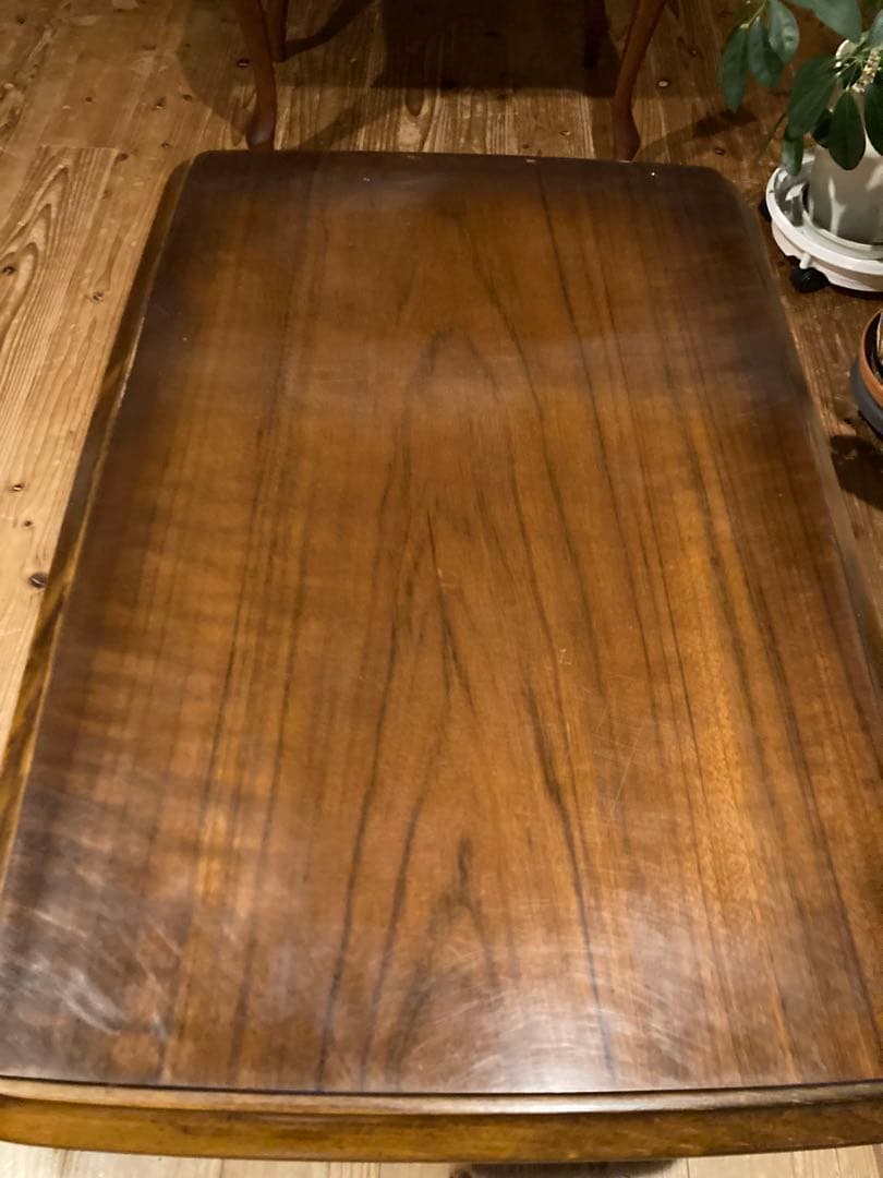 カリモク　アンティークサイドテーブル　コーヒーテーブル①