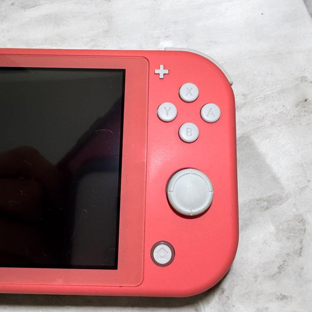 ジャンク品☆Nintendo Switch Lite コーラル