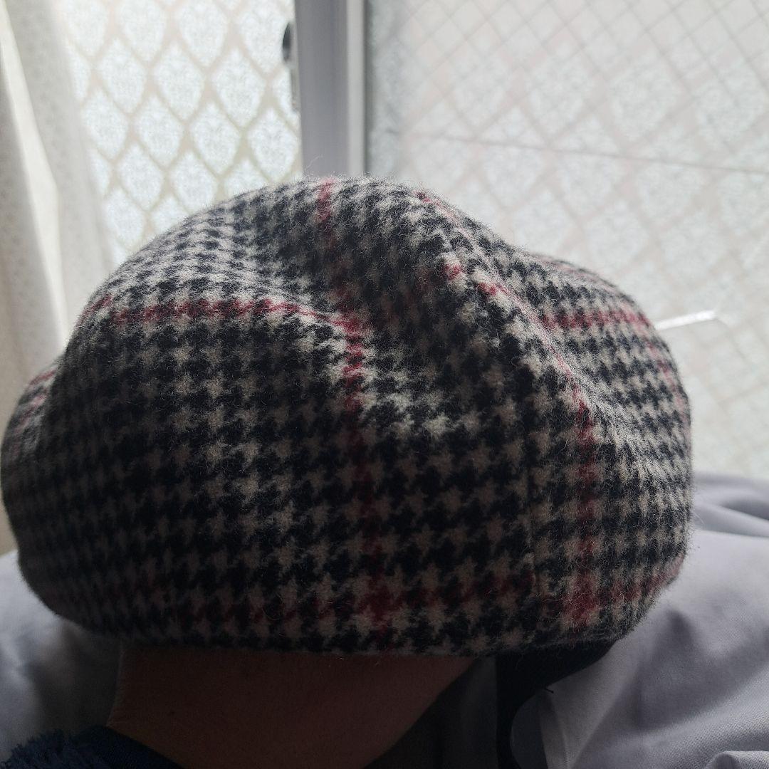 phenomenon 2011AW ウールチェックキャスケット