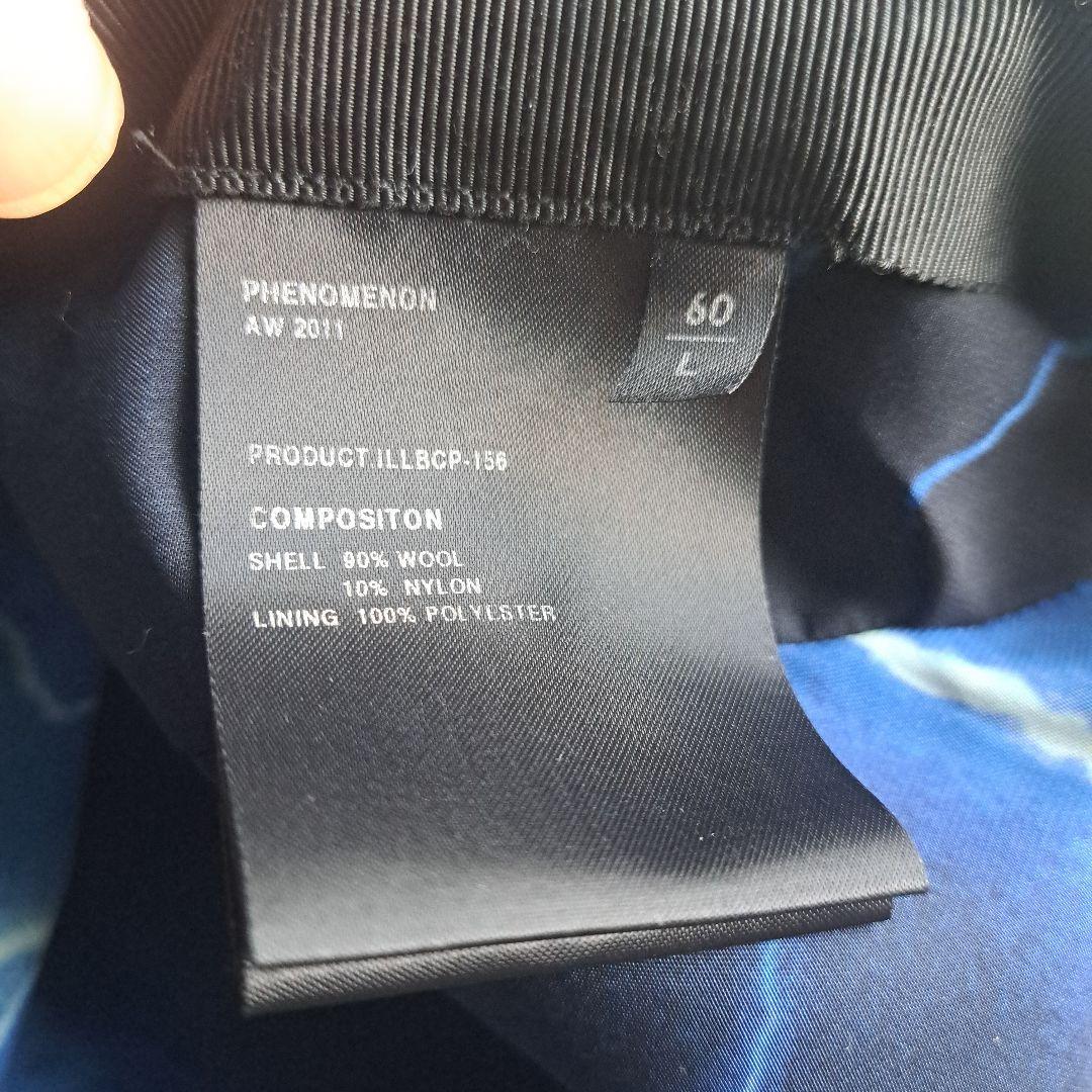 phenomenon 2011AW ウールチェックキャスケット