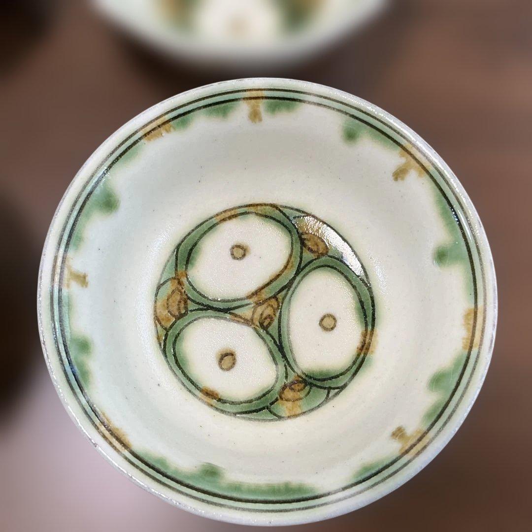 幸兵衛窯　オリエントの夢　三彩取鉢　6客揃え　加藤年男監修