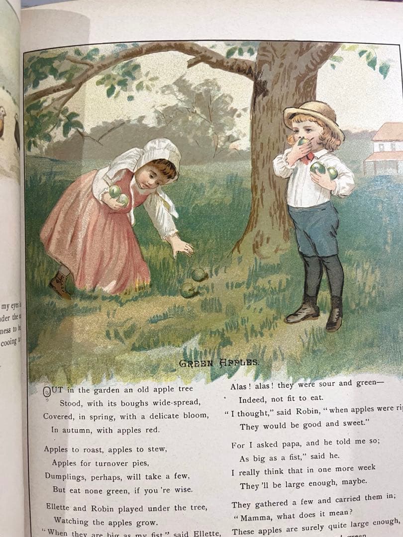 N o.380 希少 アンティーク 洋書 絵本 ビクトリアン 児童書 童謡