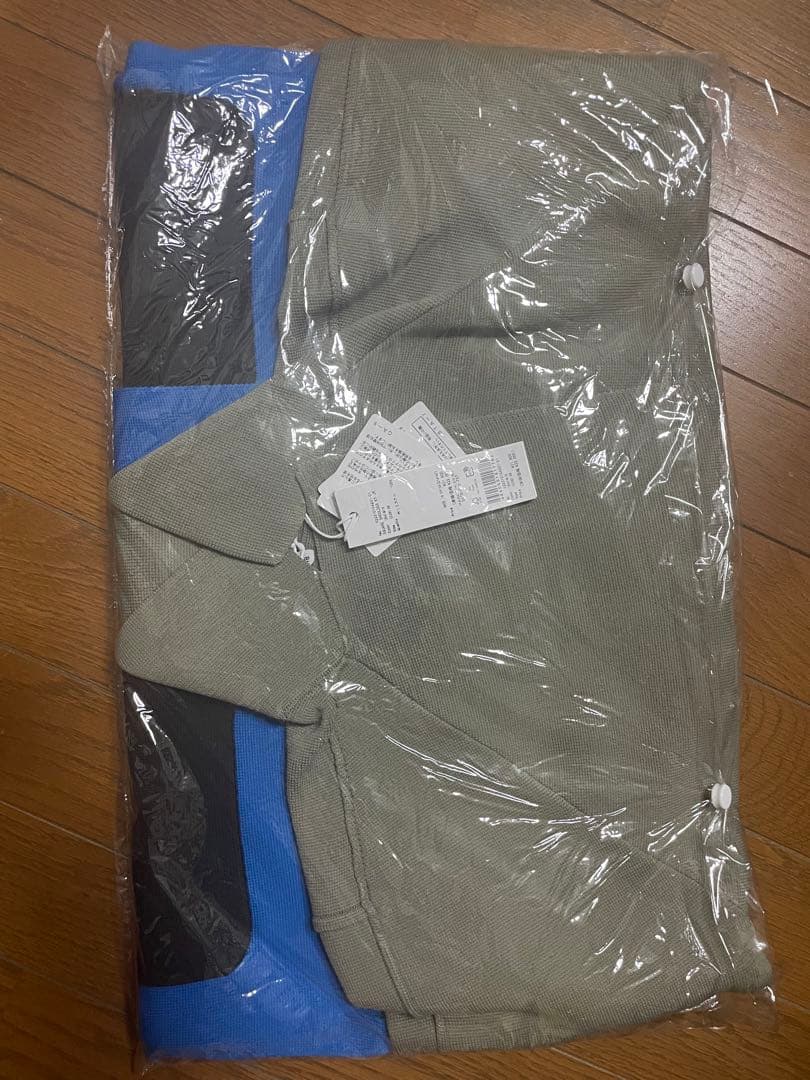 スクエアショルダーニットジャケット