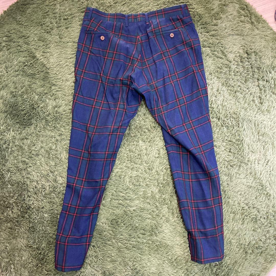 【Vivienne Westwood MAN】チェックスーツ3点セット