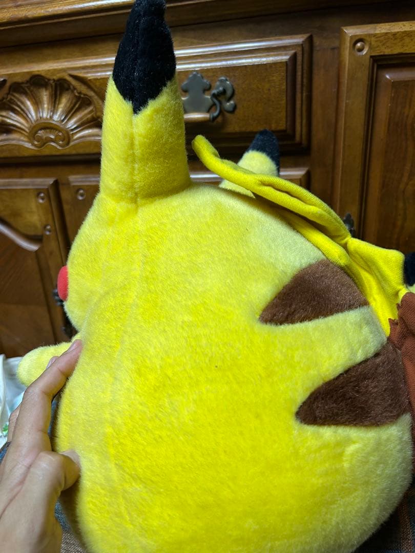 ピカチュウ　ぬいぐるみ　等身大　初期　TOMY