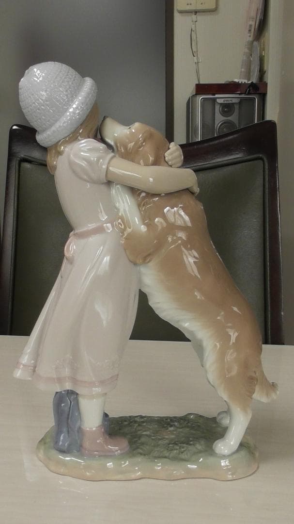 LLADRO　リヤドロ　【待ってたよ】６　リアドロ　人気アイテム　Ｌ553