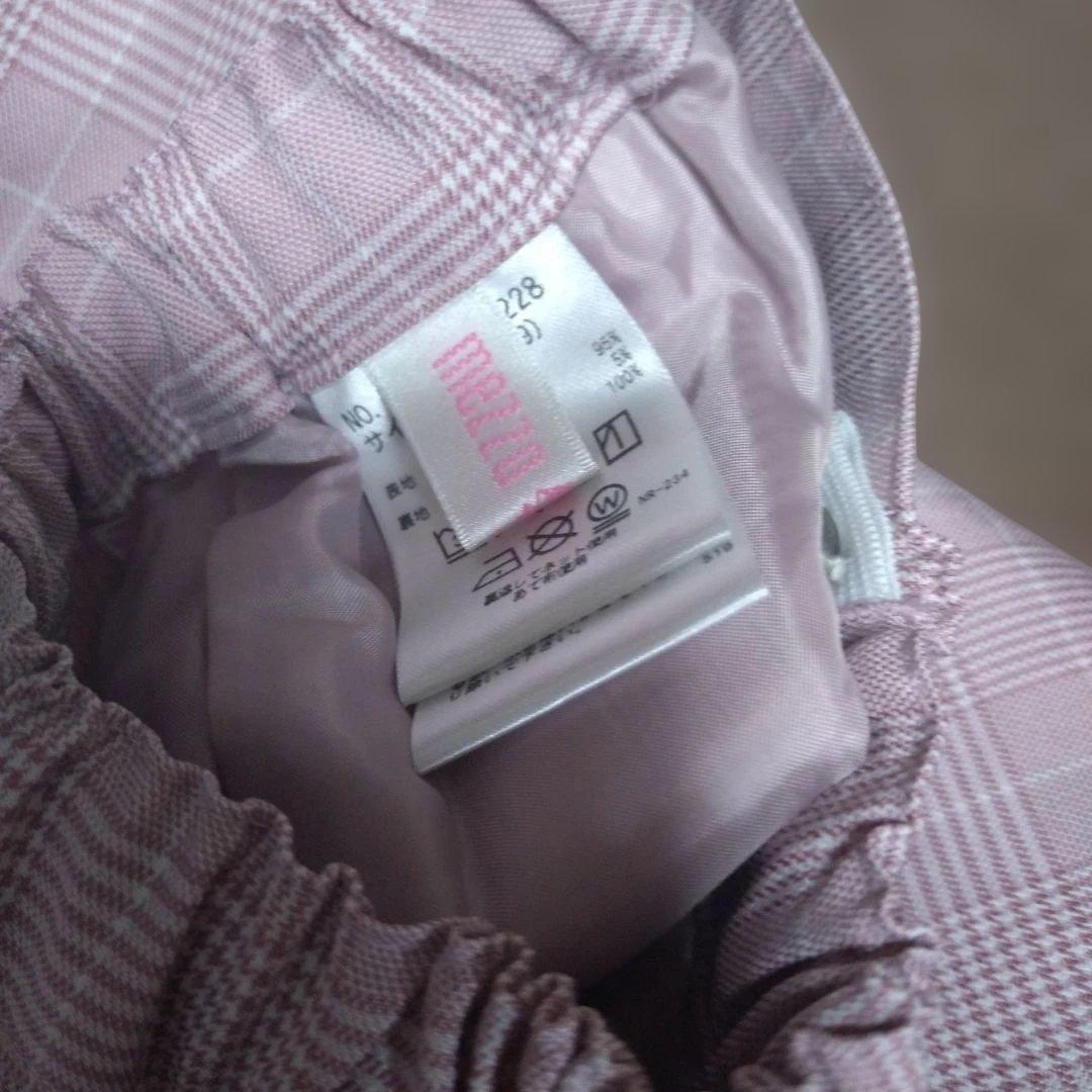 メゾピアノmezzo piano　セーラーカラーチュニックセットアップ 130