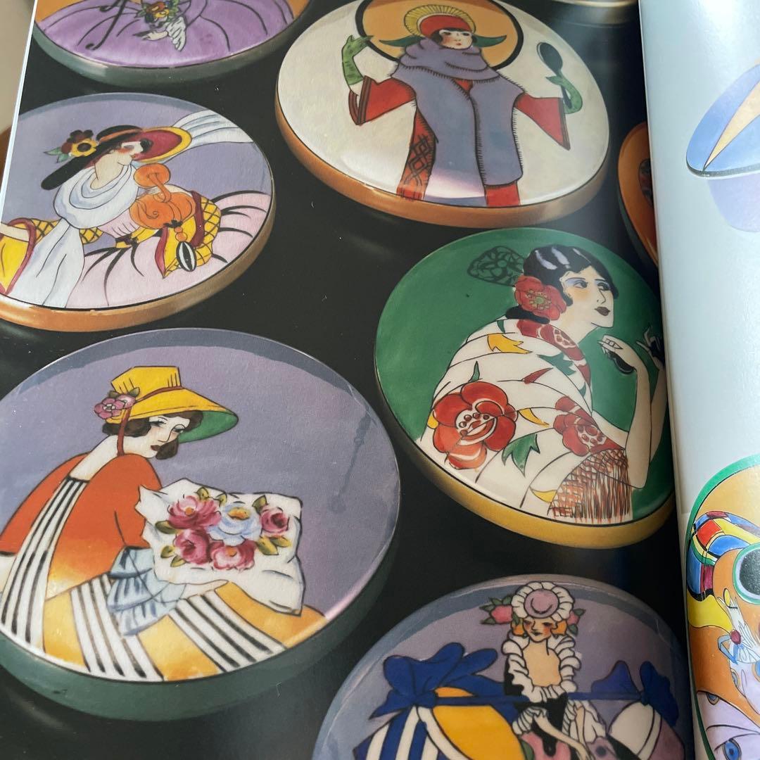 ＊Deco Lady＊パフケース＊1921年〜米国輸出・オールドノリタケ・