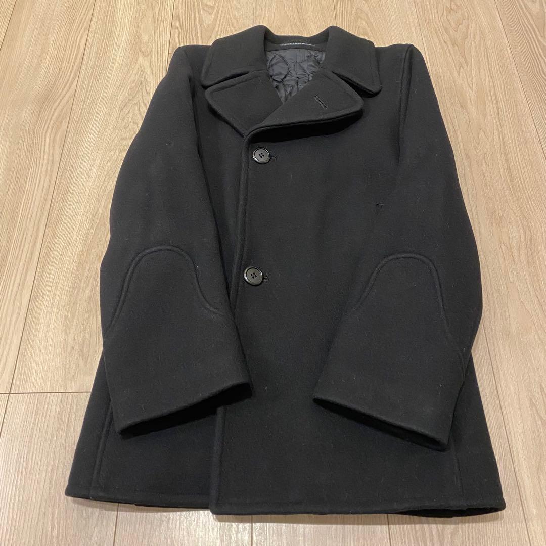【美品】CELT&COBRAケルト&コブラ Pコート ブラック XS