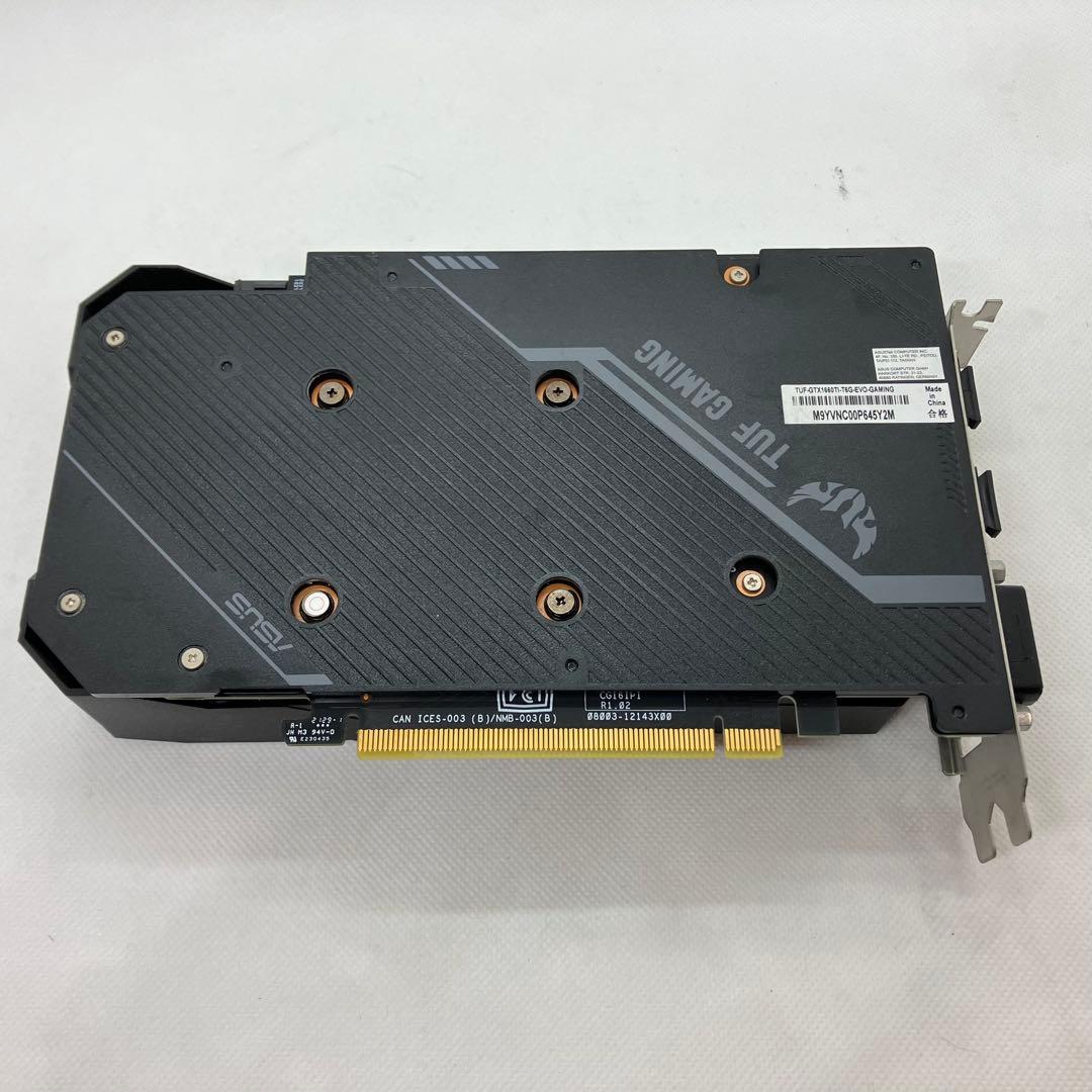グラフィックボード・グラボ・ビデオカード ASUS TUF GTX1660TI T6G EVO GAMING No.117