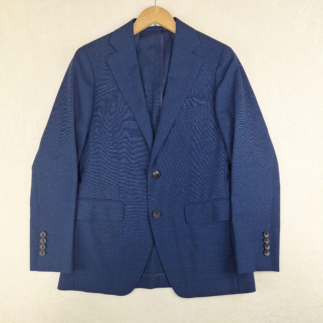 美品✨スーツセレクト　ビジネススーツ　スリーピース　ネイビー　Y4