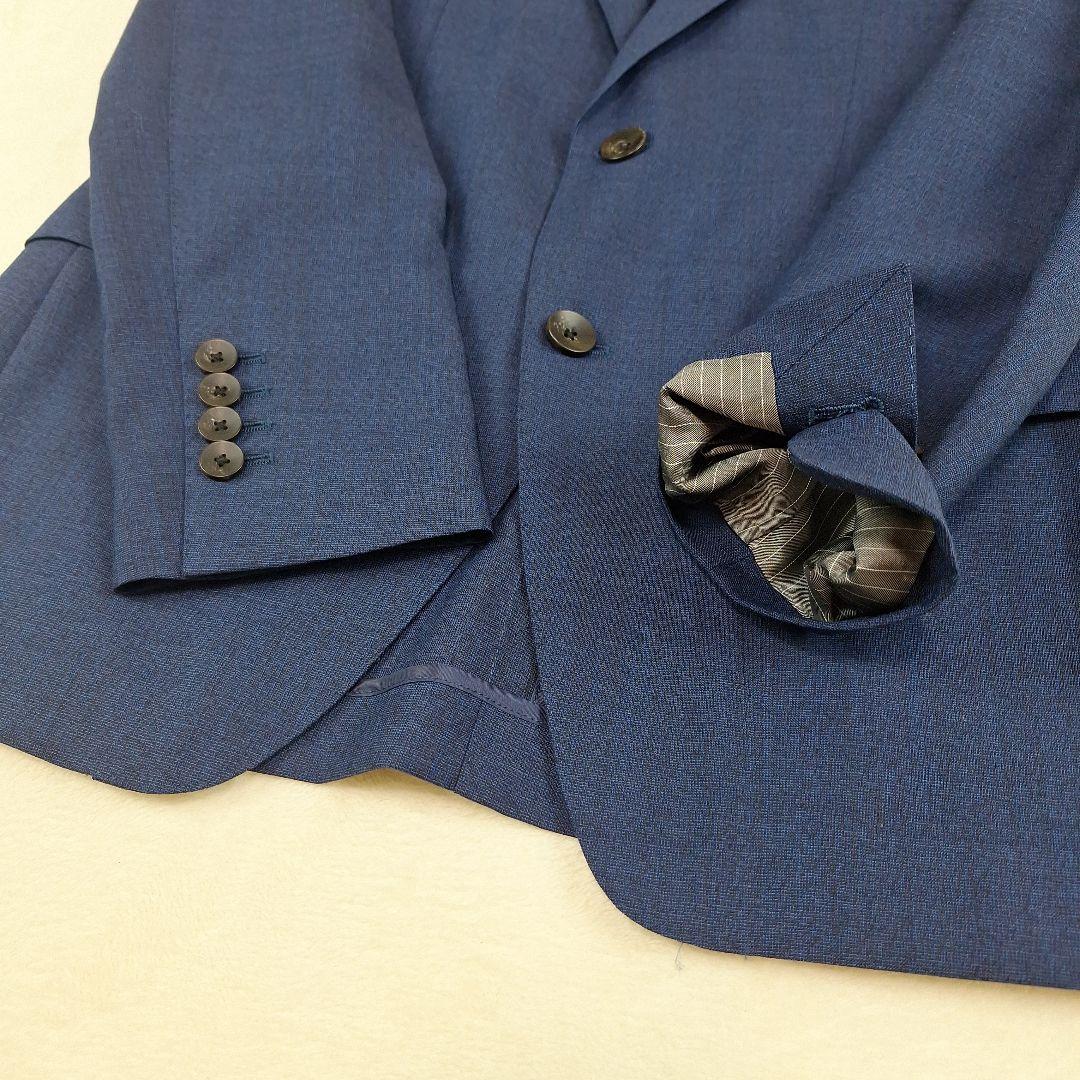 美品✨スーツセレクト　ビジネススーツ　スリーピース　ネイビー　Y4