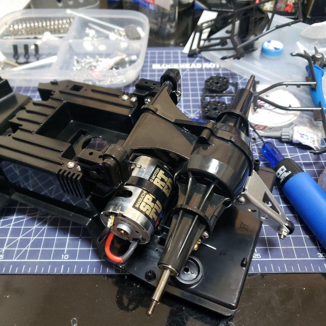 タミヤ 1/12 ランチボックス ブラックエディション ESC サーボ付き