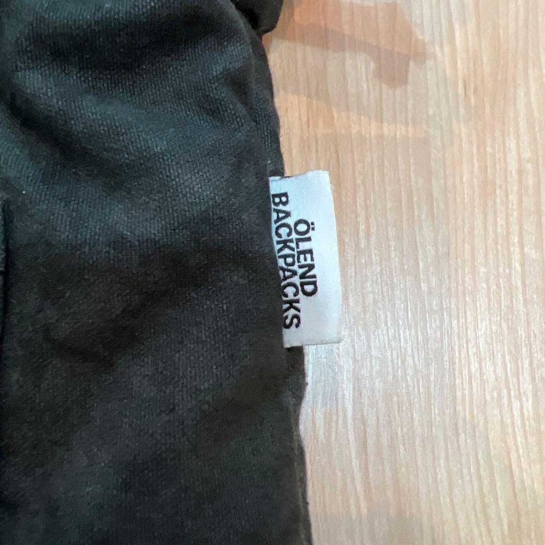 ÖLEND Ona Washed Bag Black オレンド 完売品