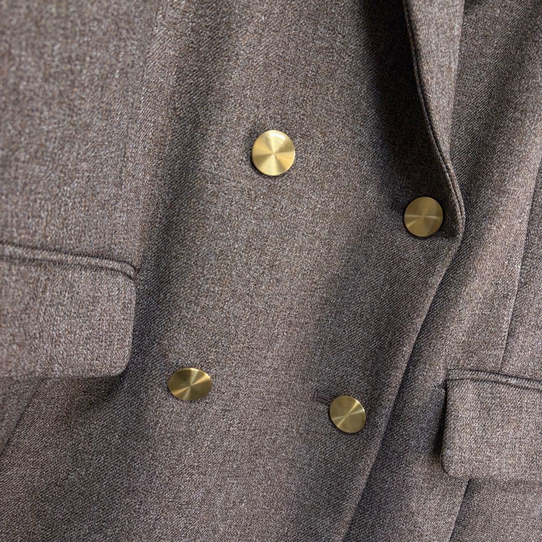 24年モデル　ナチュラルビューティーベーシック　ダブルブレストボクシージャケット