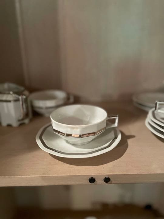 フランス　アンティーク　ティーセット