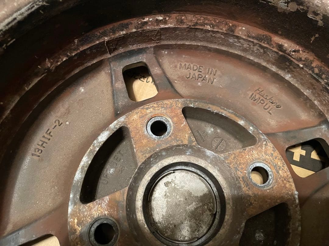 ホシノレーシング 5,5J +38 13インチ PCD114.3 2本