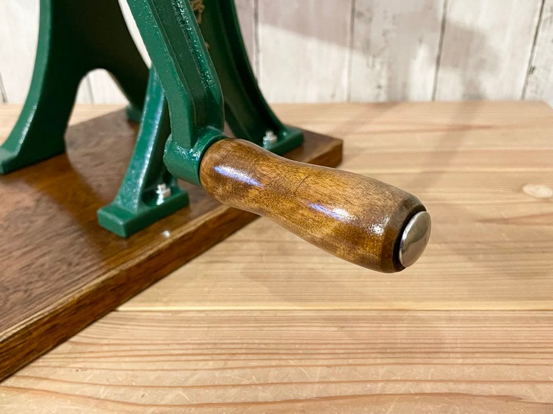 小野式製麺機　両刃　【2504-01】　説明書コピーあり