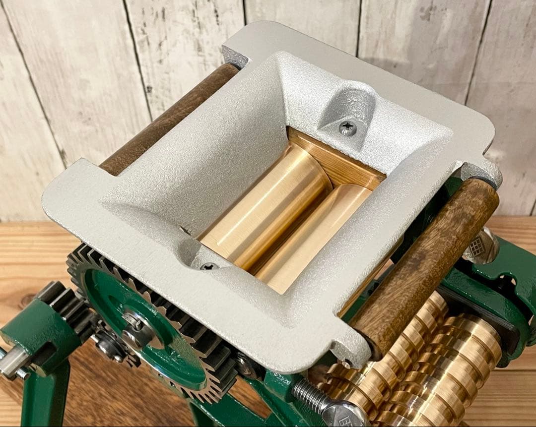 小野式製麺機　両刃　【2504-01】　説明書コピーあり