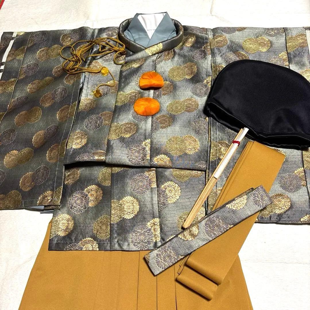 七五三　男の子　5歳　着物　着物セット　平安時代衣装　水干　美品