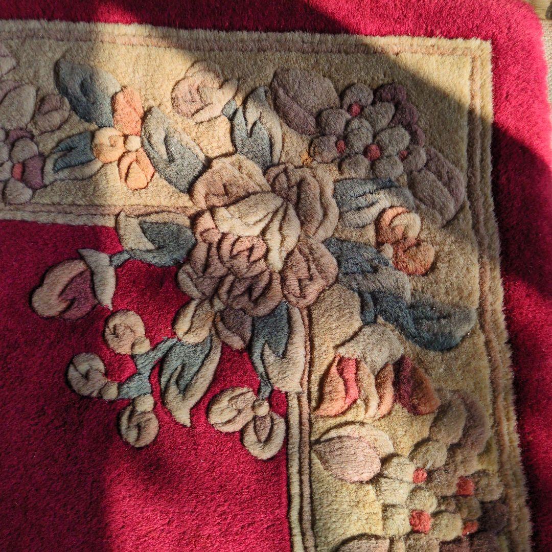 ★最終値下げ 超特価セール★緞通 段通 玄関マット キッチンマット 肉厚約2cm