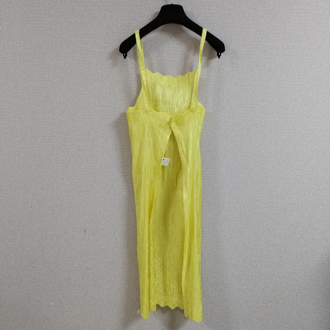 【プリーツプリーズ】2枚セット　イッセイミヤケ♡イエロー♡エプソン♡上品マダム♡