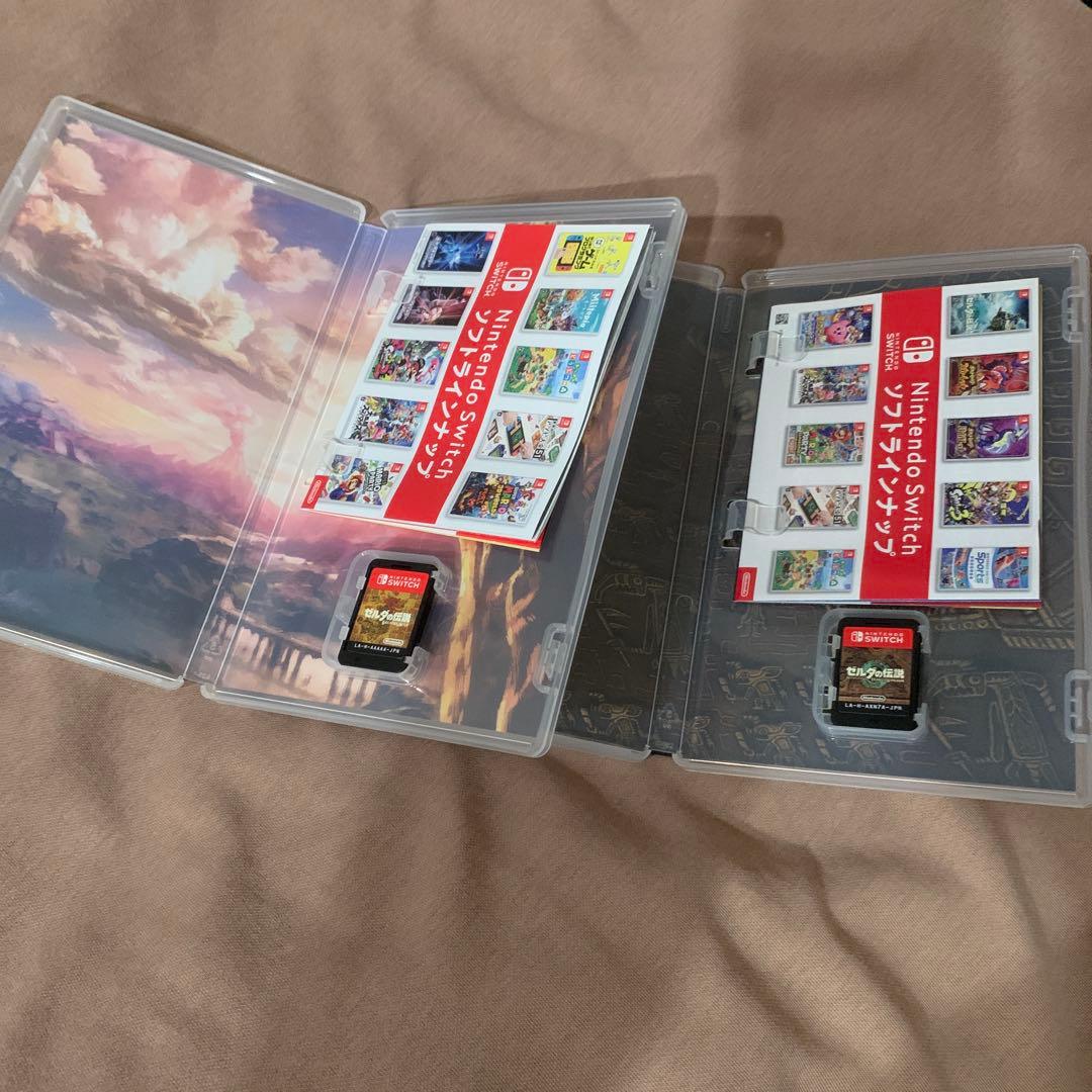 Switch　ゼルダの伝説　ブレワイ　ティアキン