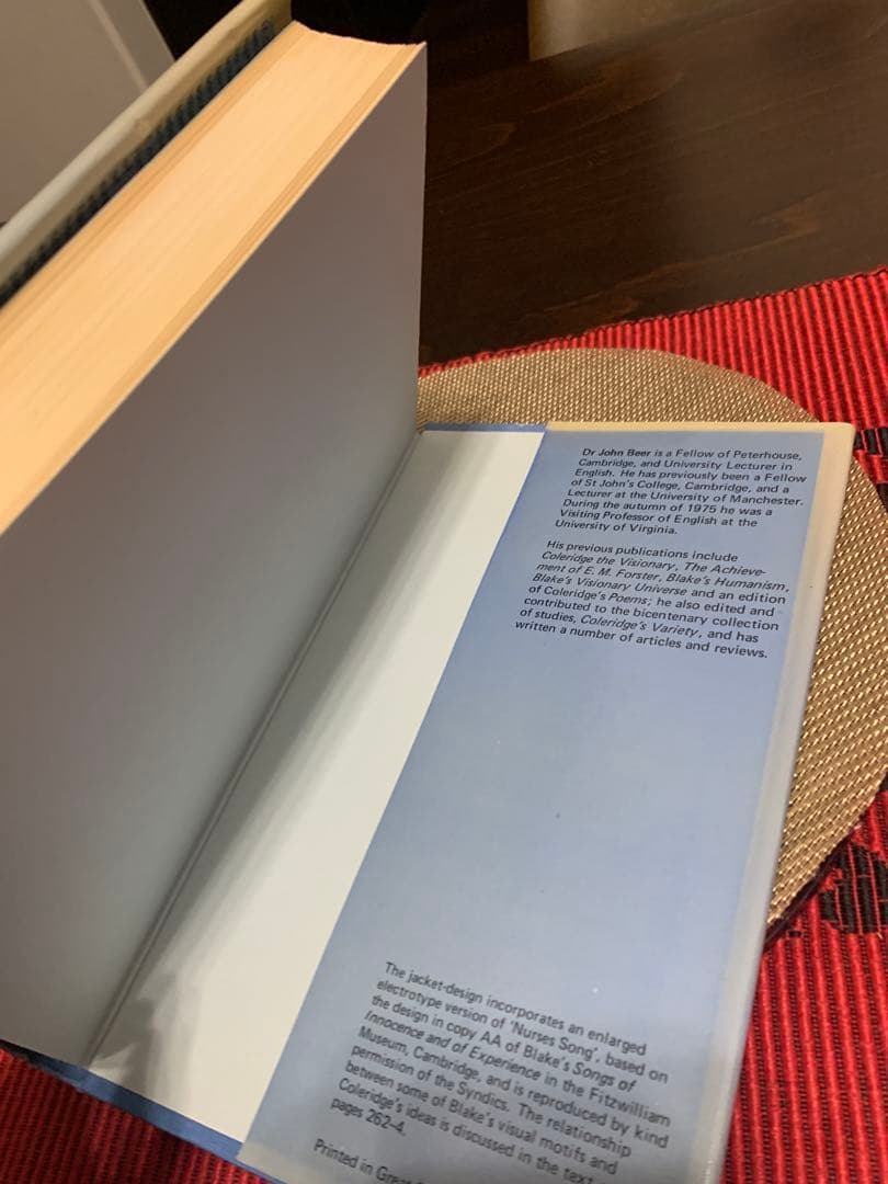 洋書 John Beer Coleridge's Poetic Intelligenc