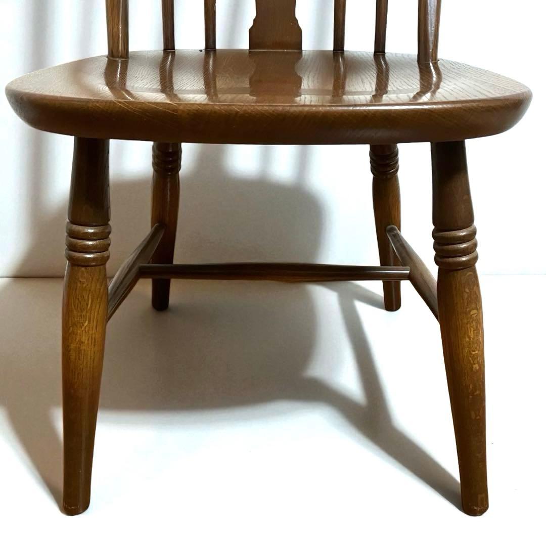 【良品】飛騨産業 キツツキ ボウバックウィンザーチェア　2脚セット①