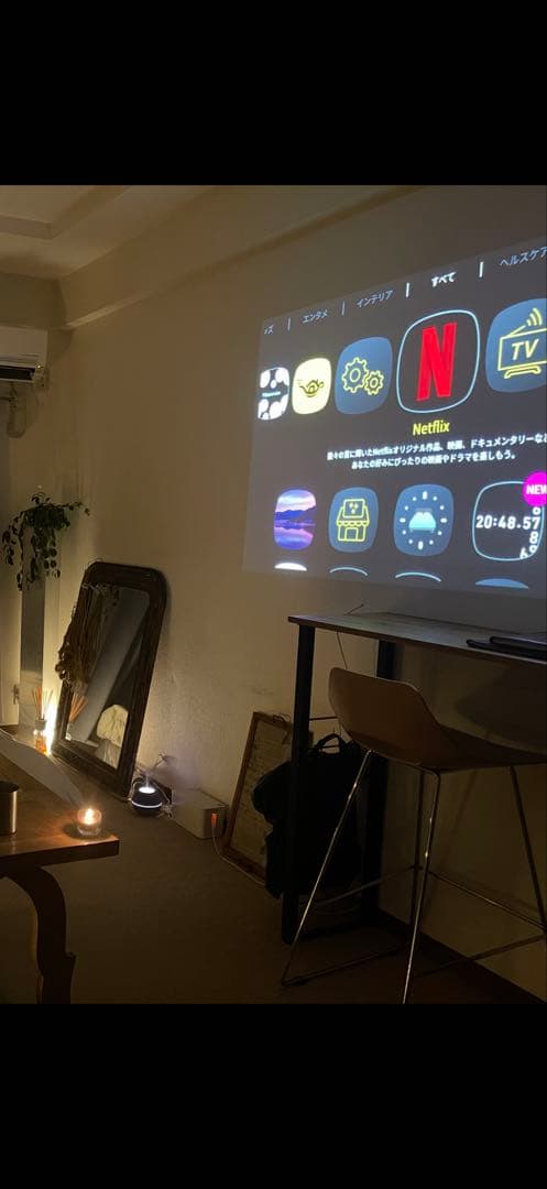 【美品】popIn Aladdin 2 プロジェクター本体 ポップアップアラジン