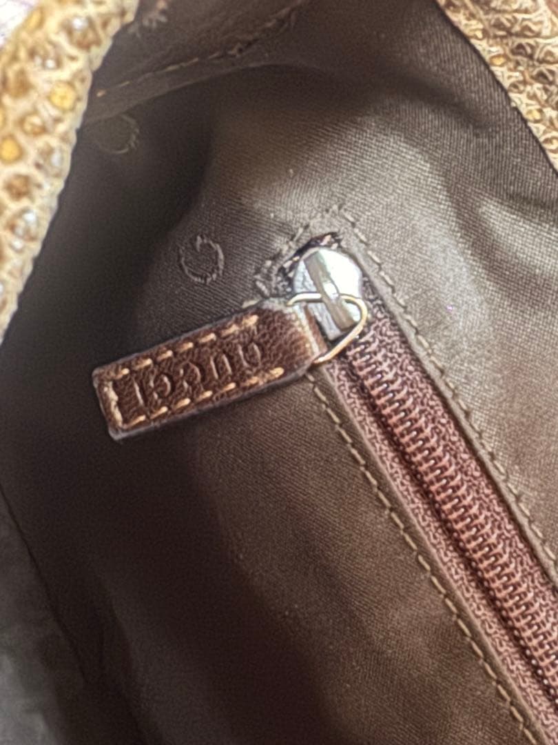 グッチ　パイソンジャッキーワンショルダーバッグ　ヘビ革