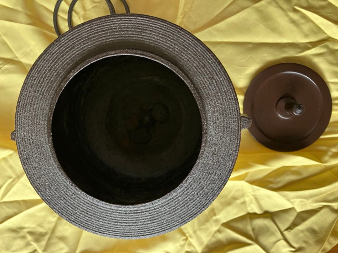 筒釜　菊池政光作
