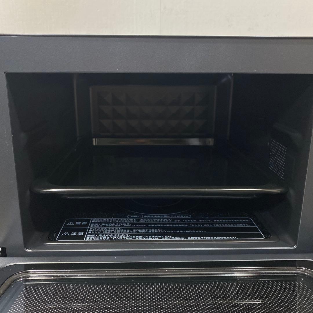 (美品)ニトリ 25L フラットオーブンレンジET-626A 24年製 ブラック