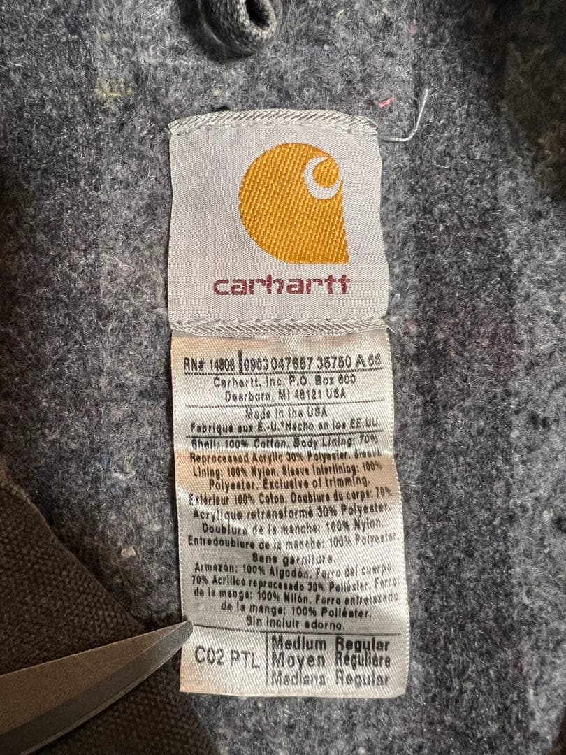 90s Carhartt カーハート チョアコート チョアジャケット 黒 USA