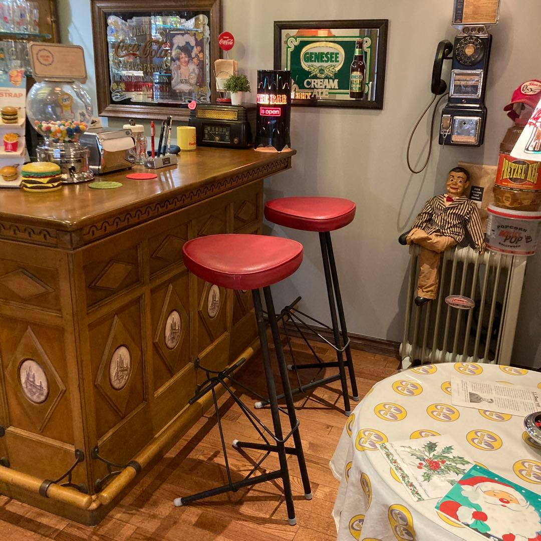 Rétro VTG 60s Counter Bar Stool Perfect‼️