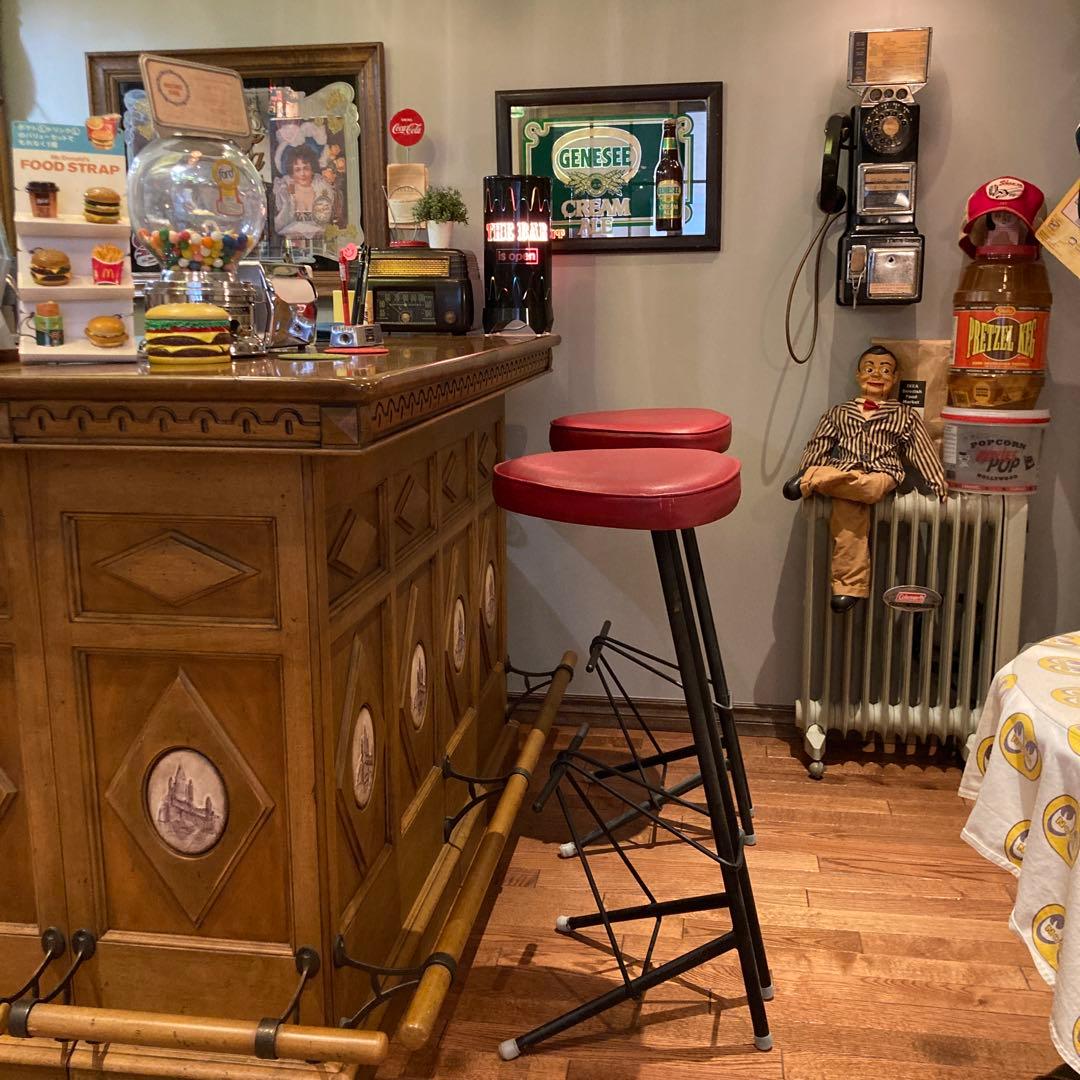 Rétro VTG 60s Counter Bar Stool Perfect‼️