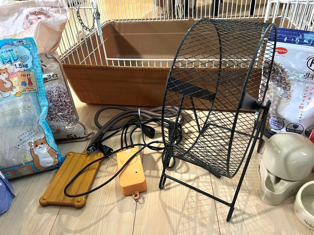 ハリネズミ　飼育用品　セット
