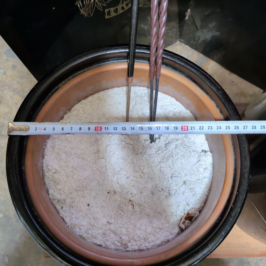 茶道具 香炉 黒漆塗り火鉢良品　希少品。