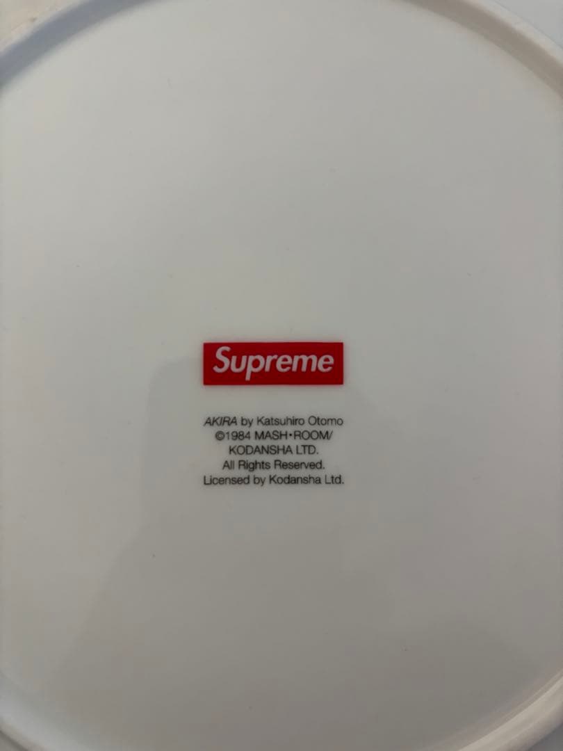 supreme x akira pill ceramic plate 新品未使用