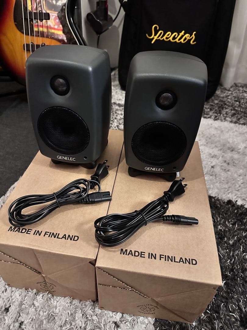 出品】Genelec 8010A モニタースピーカー ペア｜ほぼ新品