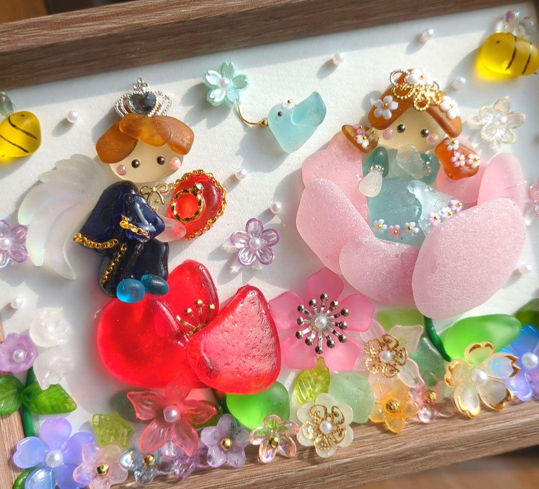 シーグラスアート　たかりん様ご確認用