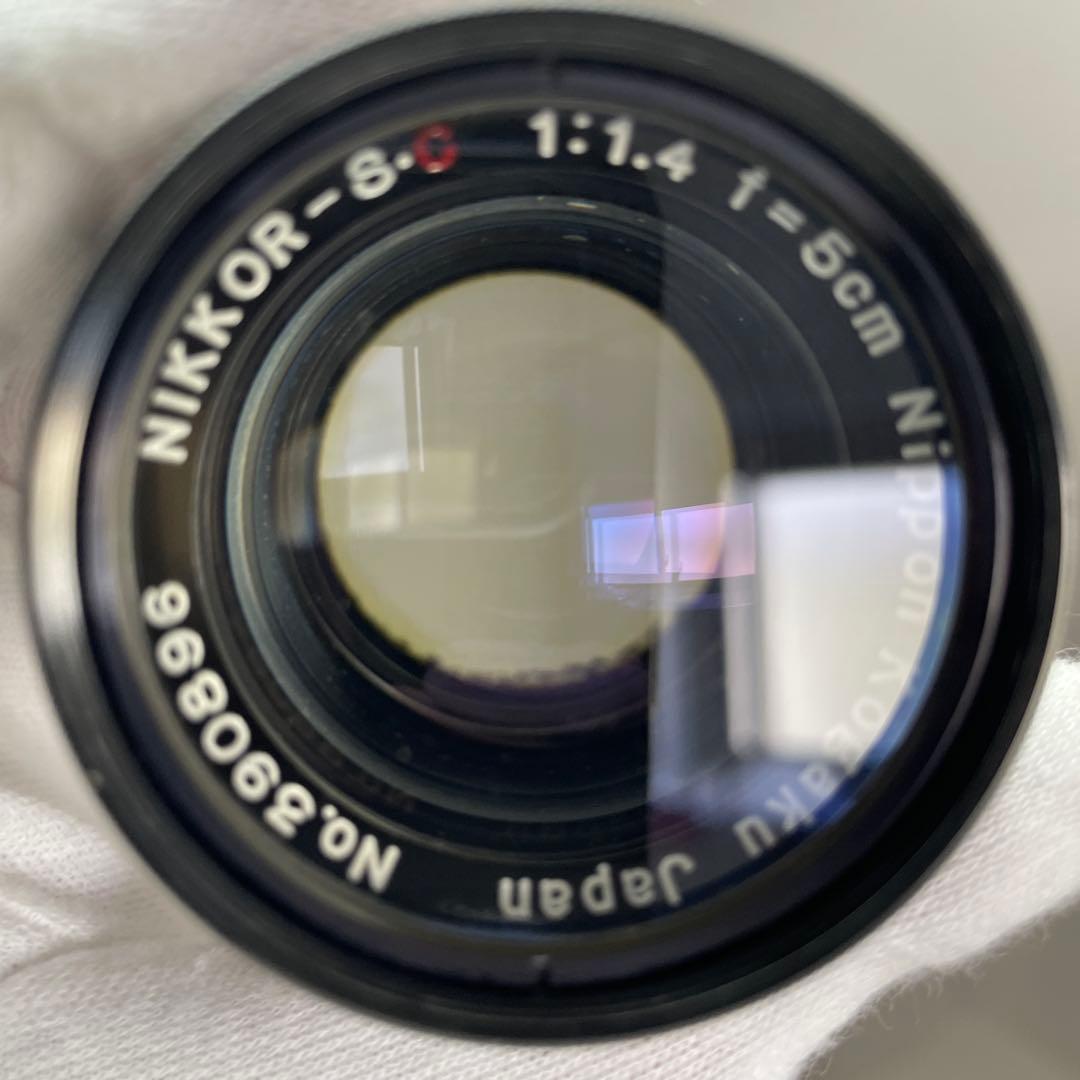 ニコン S ／ NIKKOR-SC 5cm F1.4 ／後塗りブラック OH済み