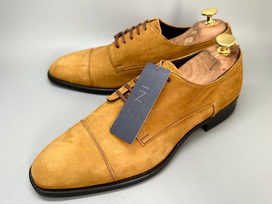 アルフレッドバニスター IN 24.5cm メンズ ストレートチップ 革靴