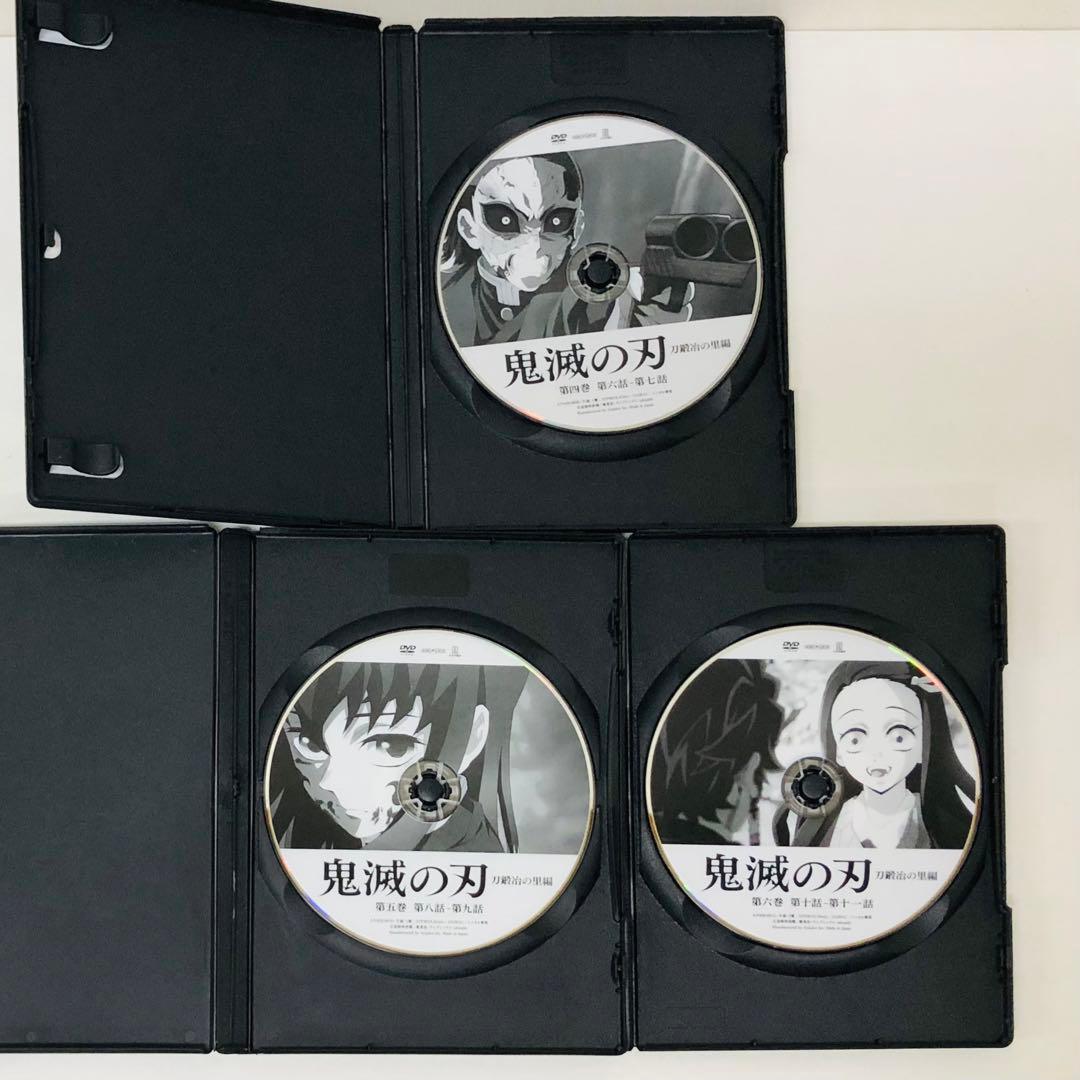 【新品ケース】鬼滅の刃　刀鍛冶の里編　DVD全巻セット　全6巻　キメツノヤイバ