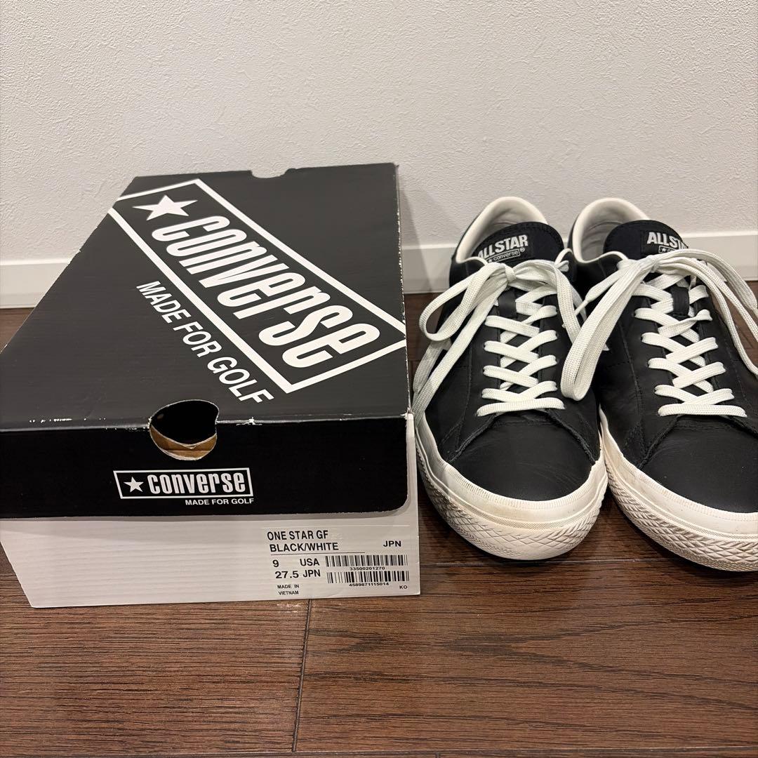 値引不可　コンバースゴルフ　ONE STAR GF 27.５センチ
