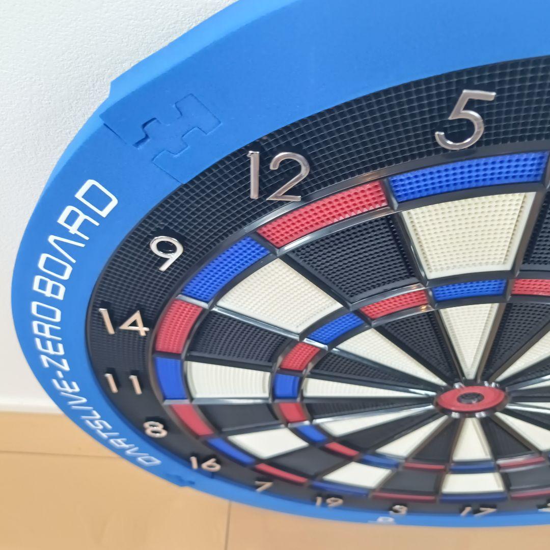 【ほぼ未使用/完品】ダーツライブゼロボード　ダーツボード　極静音　15.5インチ