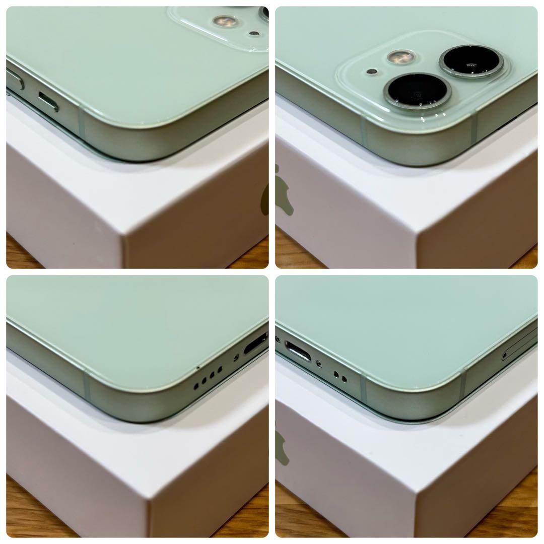 iPhone12 mini 本体 128Gb SIMフリー Green 100%